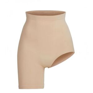 Skims Solution Short Exposed Left Leg Shapewear L/XL Clay